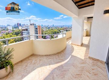 Departamento de 3 habitaciones, Cuauhtémoc · Penthouse | 263 m² | Habitables + 2 Balcones, Remodelado 3 Recámaras + Estudio + Cuarto de Servicio