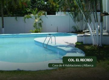 Casa de 4 habitaciones, Villahermosa · Casa en Renta en Fracc El Recreo F - 880