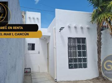 Casa · 78m² · 1 Recámara · 1 Estacionamiento · Casa en Renta en Villas del Mar I, Cancún – 1 Recámara Remodelada