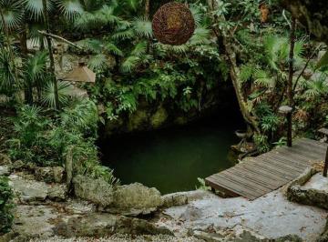 Terreno comercial · 16000m² · 5 Recámaras · 18 Estacionamientos · Complejo Vacacional Operando en Ruta de Los Cenotes, Puerto Morelos