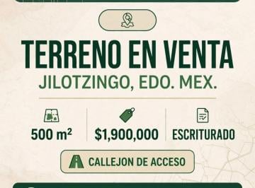 Terreno / Lote , Jilotzingo · Venta de Terreno Rancho Blanco, Escriturado