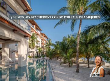 Departamento · 205m² · 4 Recámaras · 1 Estacionamiento · Isla Mujeres Beachfront Condo