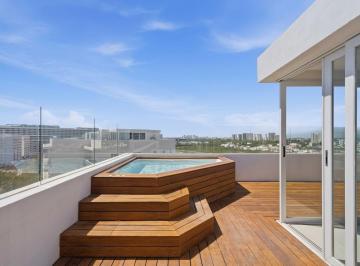 Departamento · 235m² · 3 Recámaras · 2 Estacionamientos · Departamento PH Frente a Playa en Amara, Cancún