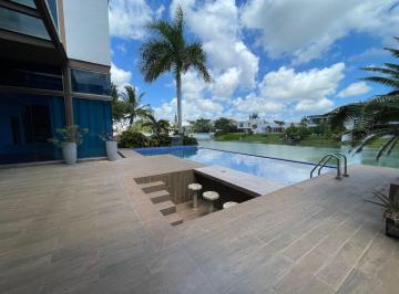 Casa en condominio · 1000m² · 4 Recámaras · 6 Estacionamientos · Casa de Lujo en Renta en Cancún con 1,000 m² de Construcción Frente Al Lago