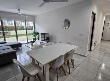 Departamento · 115m² · 3 Recámaras · 2 Estacionamientos · Departamento en Renta Amueblado — Long Island Midtown, Cancún