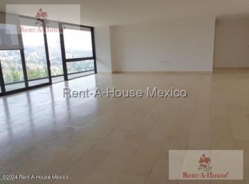 Departamento · 346m² · 3 Recámaras · 2 Estacionamientos · Departamento en Renta en Bosque Real, Huixquilucan Jl 26 - 2170.