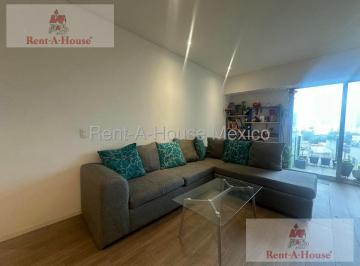 Departamento · 85m² · 2 Recámaras · 1 Estacionamiento · Departamento Amueblado en Renta en Anahuac, Miguel Hidalgo Cr 26 - 3261.