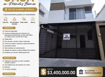 Casa de 3 habitaciones, Apodaca · Privadas Borneo Sector Alondra en Venta