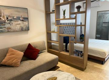 Departamento · 44m² · 1 Recámara · 1 Estacionamiento · Estudio en Renta con Muebles en Piedrazul Playa del Carmen | Cerca de La Playa