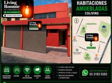 Departamento compartido de 5 habitaciones, Gustavo A. Madero · Lindavista Frente Al Planetario Habitaciones Amuebladas