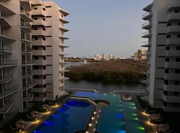 Departamento · 98m² · 2 Recámaras · 1 Estacionamiento · Renta Anual | Náutilus Marina Grand Living