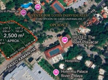 Terreno / Lote , Solidaridad · Terreno Playacar Accesos a Paso Peatonal Playa