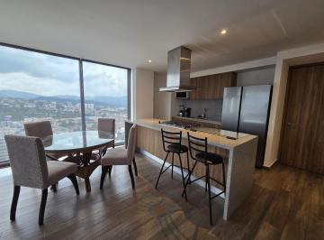 Departamento · 83m² · 2 Recámaras · 2 Estacionamientos · Departamento Amueblado en Renta en Up Santa Fe, Cuajimalpa