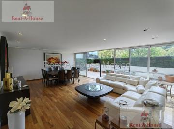 Departamento · 314m² · 3 Recámaras · 3 Estacionamientos · Exclusivo Garden House en Lomas del Pedregal