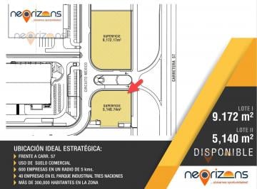 Terreno / Lote · 5140m² · Lote de Terreno Industrial / Comercial Sobre Carretera 57 en Zona Industrial Slp