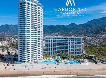 Departamento · 161m² · 3 Recámaras · Departamento 3 Recámaras Frente Al Mar | Harbor 171 Puerto Vallarta