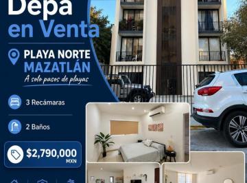 Departamento de 2 habitaciones, Mazatlán · Departamento en Venta en Mazatla, Sinaloa (Colonia Centro)