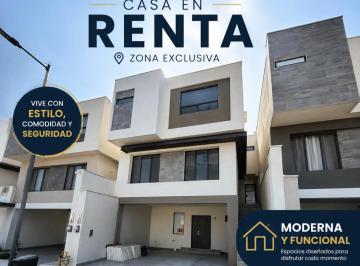 Casa de 3 habitaciones, García · ¡Hermosa Casa Nueva en Renta!