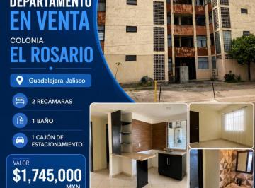 Departamento de 2 habitaciones, Guadalajara · Departamento en Venta en Guadalajara, Jalisco (El Rosario)