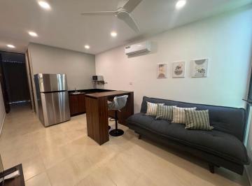 Departamento de 1 habitación, Mérida · Departamento de 1 Recámara en Renta en Temozon Centro 47