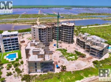Departamento · 126m² · 2 Recámaras · 1 Estacionamiento · Departamento Frente Al Mar en San Crisanto Yucatán
