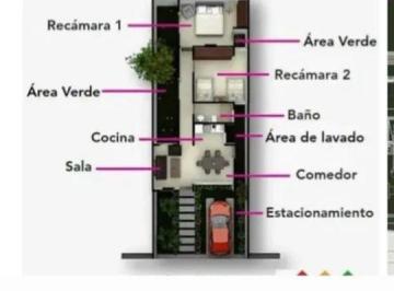 Casa de 2 habitaciones, Opichén · Casa en Ticxcacal Opichen