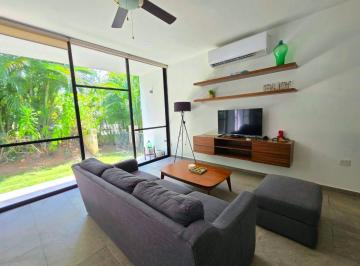 Departamento de 3 habitaciones, Mérida · Departamento en Renta Amueblado,3 Habitaciones en Mérida Privada Arcadia Afuera de La Ceiba