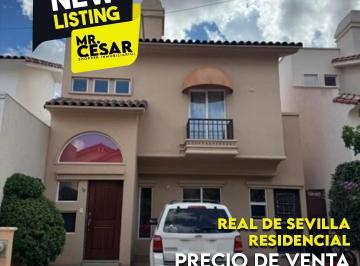 Casa · 163m² · 3 Recámaras · 2 Estacionamientos · Casa en Venta en Real de Sevilla Residencial