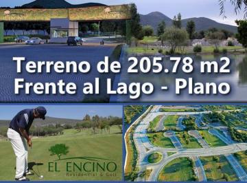 Terreno / Lote · 254m² · Se Vende Hermoso Terreno de 254.78 m² en El Encino Residencial, Golf, Lago