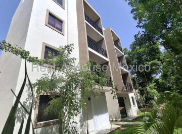 Departamento de 3 habitaciones, Solidaridad · Departamento Amueblado 3 Recamaras A/a en La Selva Residences