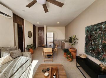 Departamento · 54m² · 1 Recámara · 1 Estacionamiento · Departamento en Venta en Pueblo Dzitya