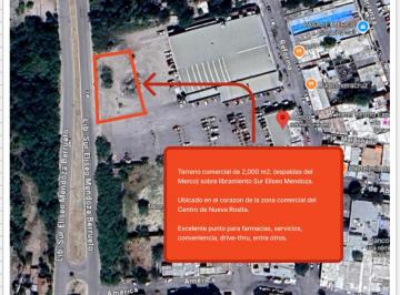 Terreno comercial , San Juan de Sabinas · Terreno Comercial en Renta en Ubicacion Estrategica en El Corazon Comercial de Nueva Rosita