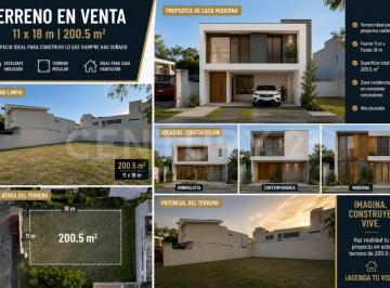 Terreno / Lote · 201m² · 10 Estacionamientos · Terreno en Venta Puebla Fracc Rancho Chapulco