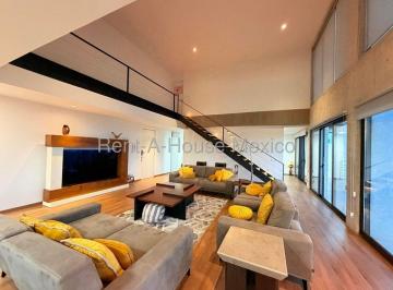 Departamento de 3 habitaciones, Querétaro · Altos de Juriquilla Penthouse en Renta con Terraza y Amenidades Premium Rah262
