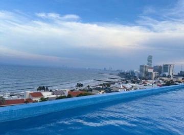 Departamento de 2 habitaciones, Boca del Río · Vive a Pasos del Mar en Costa de Oro – Departamento Amueblado en Torre Marlin