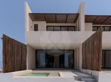 Casa · 214m² · 3 Recámaras · 2 Estacionamientos · Azul Telchac: Casa en Venta en Pueblo Telchac Puerto