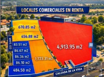 Local comercial · 4913m² · 6 Estacionamientos · Locales Comerciales en Calz de La Viga