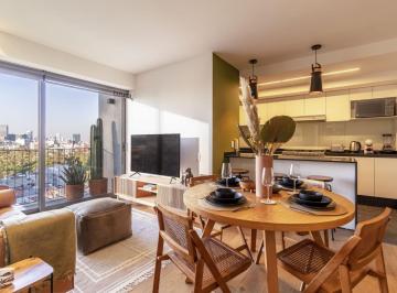 Departamento de 2 habitaciones, Cuauhtémoc · Departamento Amueblado en Renta Col. Hipódromo Condesa