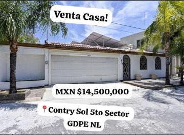 Casa de 4 habitaciones, Guadalupe · Venta Hermosa Residencia Contry 5to Sector (Guadalupe Nl)