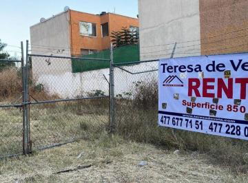 Terreno comercial , León · Terreno Comercial en Renta Valle del Campestre