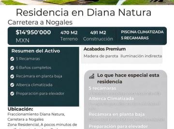 Casa en condominio de 5 habitaciones, Zapopan · Mansión Natura
