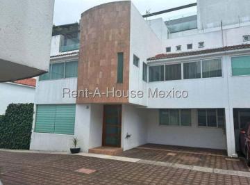 Departamento de 3 habitaciones, Cuajimalpa de Morelos · Casa en Condominio en Renta de Tres Recámaras, Patio y Roof, Calle Coahuila, Cuajimalpa #27 - 703 Avc