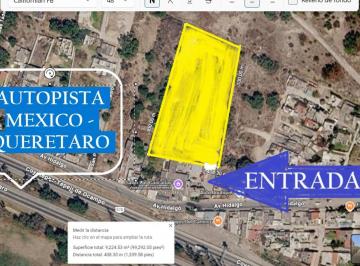 Terreno / Lote , Huehuetoca · Terreno Comercial de 9225 m² en Renta en Huehuetoca. Excelente Ubicación.