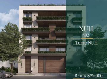 Departamento · 63m² · 1 Recámara · 1 Estacionamiento · Departamento en Venta y Renta en Jardines del Moral Torre Nuh León Guanajuato