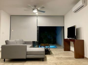 Casa · 149m² · 2 Recámaras · 2 Estacionamientos · Townhouse Amueblado y Equipado en Renta en Privada