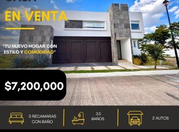 Casa · 343m² · 3 Recámaras · 2 Estacionamientos · Casa en Fraccionamiento Residencial Cañada del Refugio