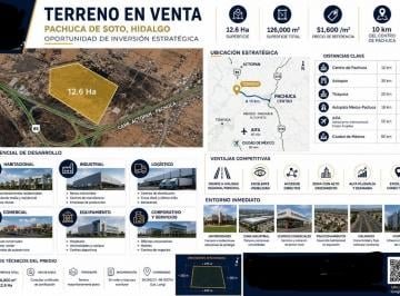 Terreno industrial , Actopan · Terreno en Venta Para Inversion Estrategica