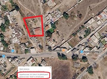 Terreno comercial , Huehuetoca · Terreno de 1500 m² en Renta con Pequeña Bodega.