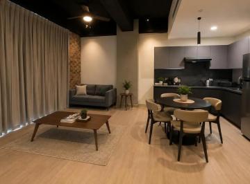 1 · Loft Amueblado Grande con o Sin Balcón en Renta, Obispado