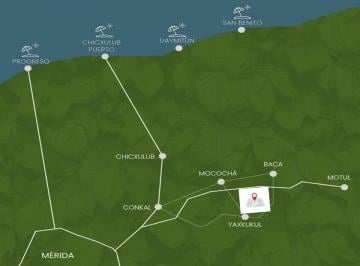 Terreno / Lote , Yaxkukul · Terreno en Venta en Yaxkukul, Yucatan